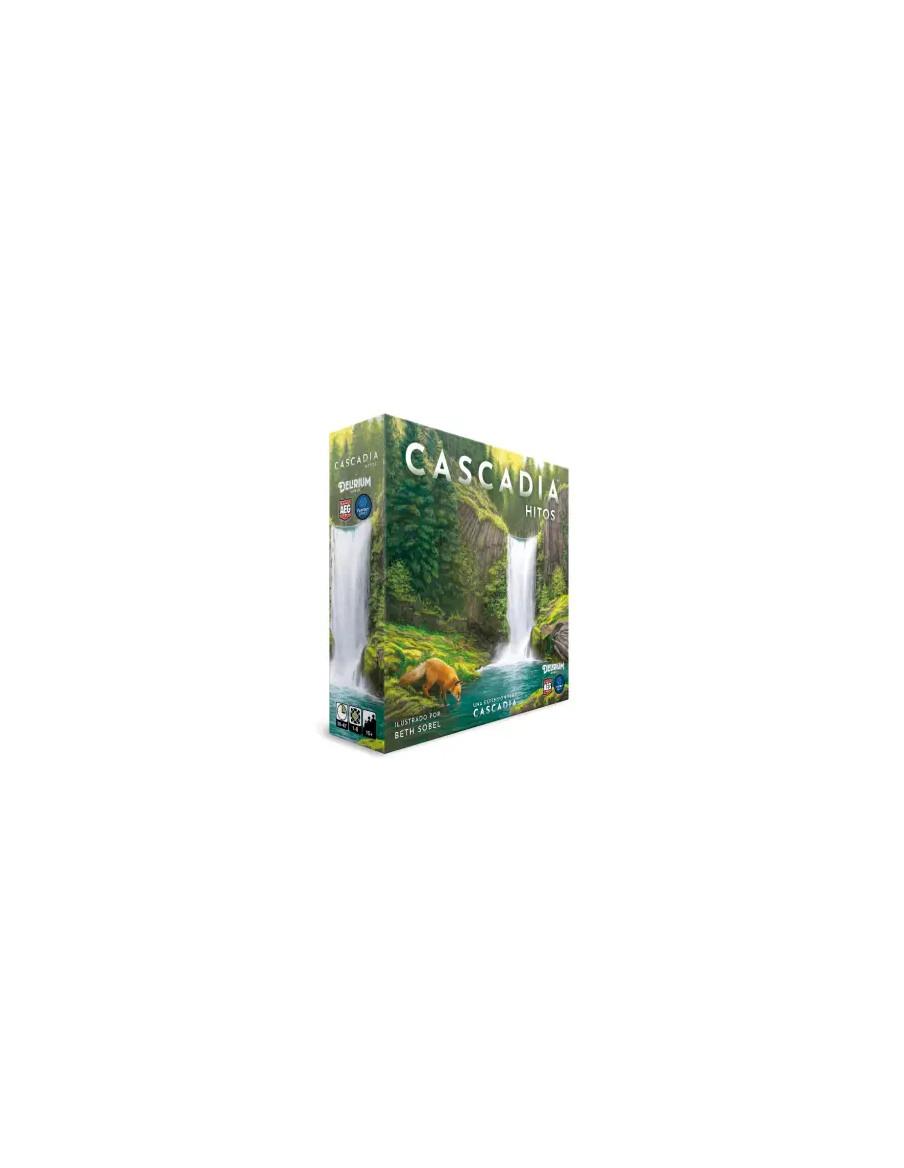 Cascadia: Hitos. Expansión  - En Cascadia: Hitos, los jugadores crean extensos hábitats y colocan bellos hitos naturales en ello