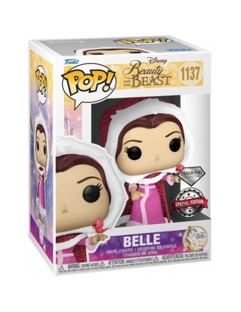 Funko pop Invernal Belle Diamond Collection. The Beuty and the Beast. Disney  -