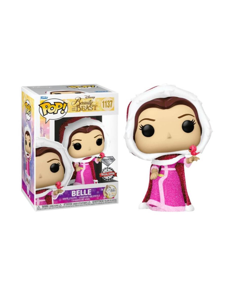 Funko pop Invernal Belle Diamond Collection. The Beuty and the Beast. Disney  - 