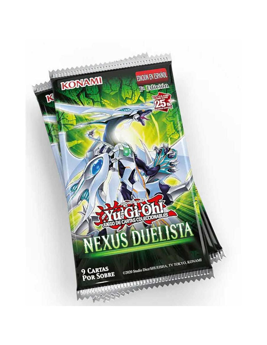 Yu-Gi-Oh! Nexus Duelista: Sobre (9 cartas) Español  - En este nuevo set, podrás conseguir las cartas con la nueva rareza de secr