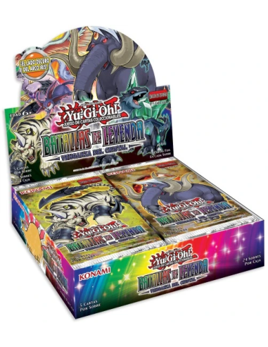 Yu-Gi-Oh! Batallas de Leyenda Venganza del Cristal: Booster pack (9 cards) Spanish  - 