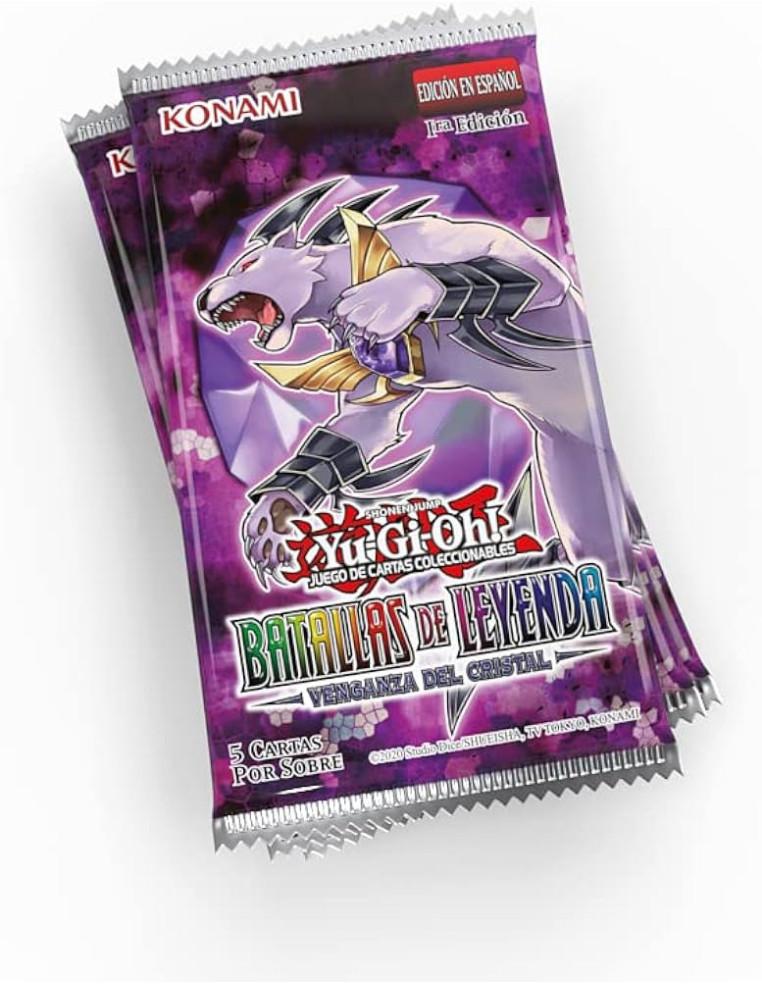 Yu-Gi-Oh! Batallas de Leyenda Venganza del Cristal: Booster box (24 booster packs) Spanish  - 