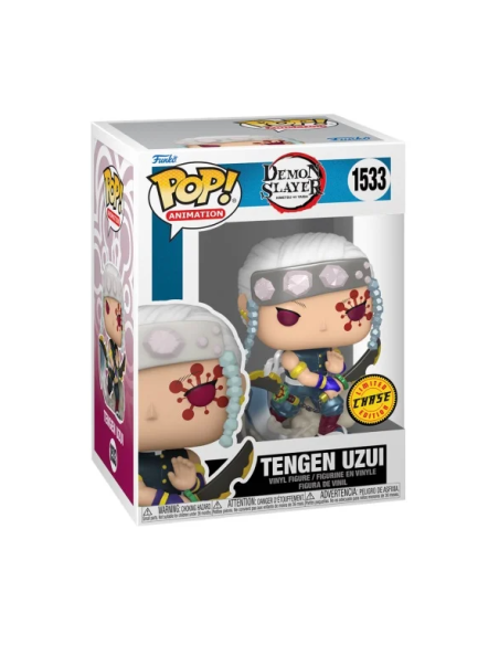 Funko Pop Tengen Uzui (Chase). Demon Slayer  - Funko Pop Tengen Uzui (Chase). Demon Slayer