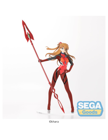 Figure SPM Asuka Shikinami Langley x Spear of Cassius (30cm). Evangelion: New Theatrical Edition