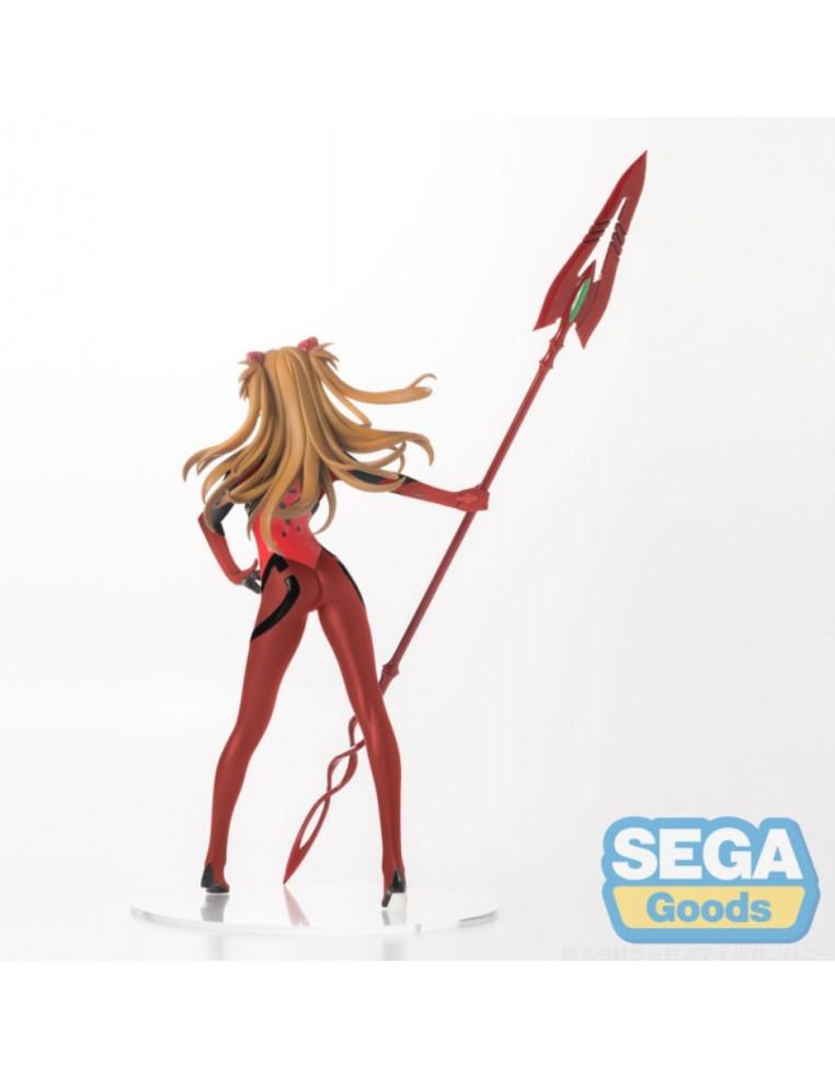 Figura Asuka Shikinami Langley x Lanza de Cassius (30cm). Evangelion: New Theatrical Edition  - Figura Asuka Shikinami Langley x