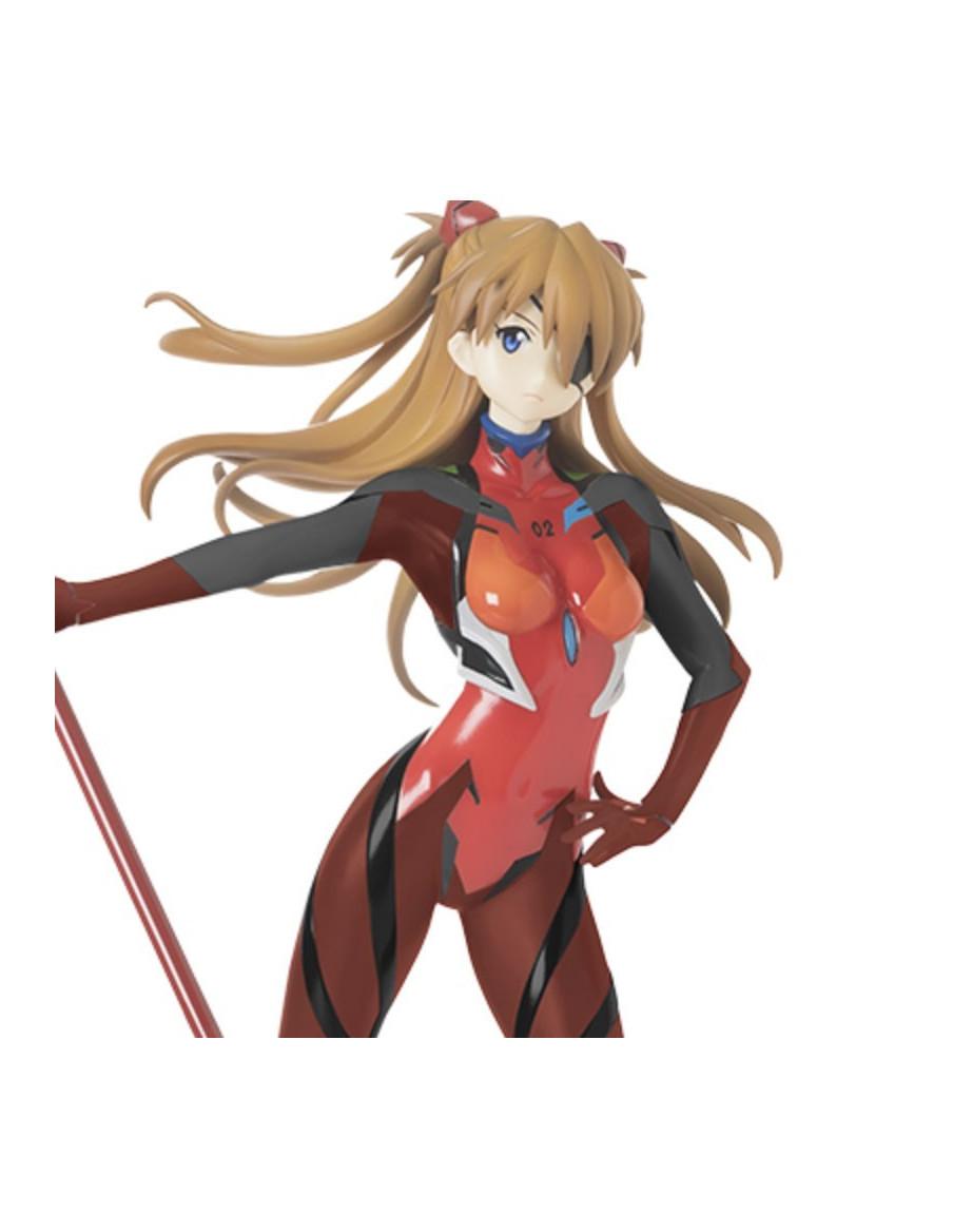 Figura Asuka Shikinami Langley x Lanza de Cassius (30cm). Evangelion: New Theatrical Edition  - Figura Asuka Shikinami Langley x