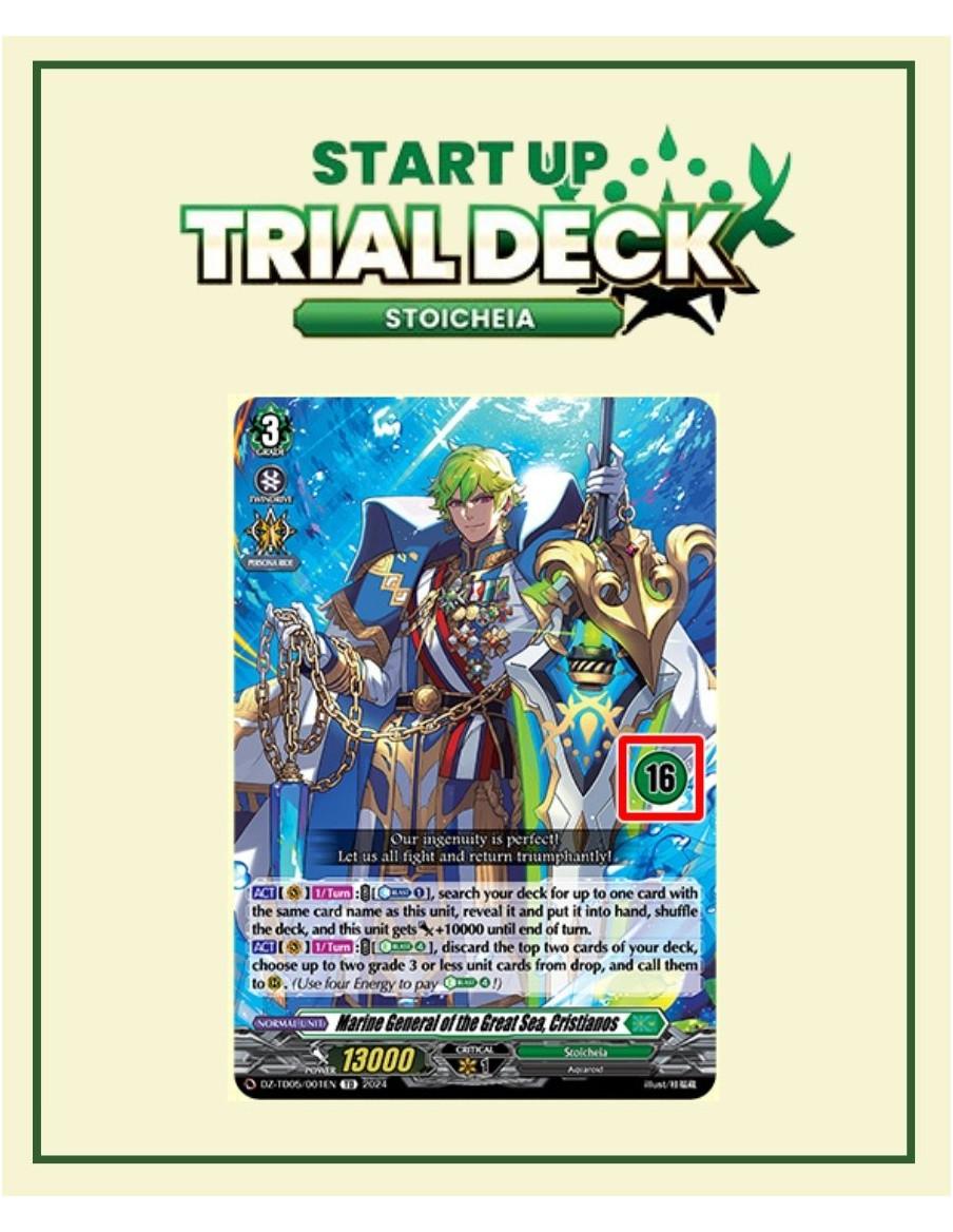Start Up Trial Deck Stoicheia  - 