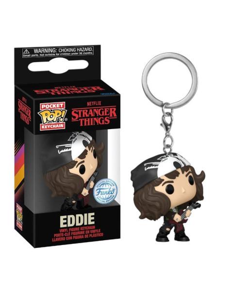 Llavero Pop Eddie con Guitarra. Stranger Things  -