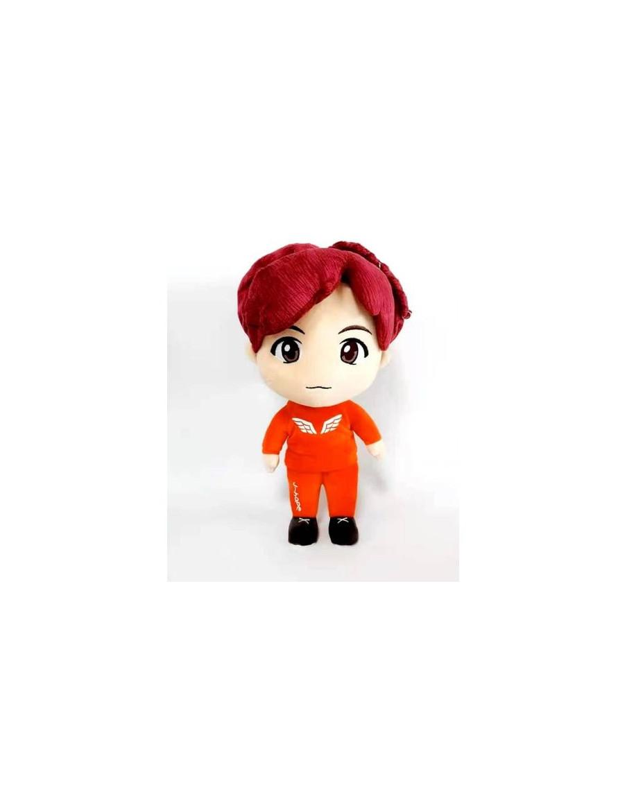 Peluche Tiny Tan J-Hope 29cm. BTS  - Peluche fabricado en fibra de poliéster. Medidas 14x29 cm.