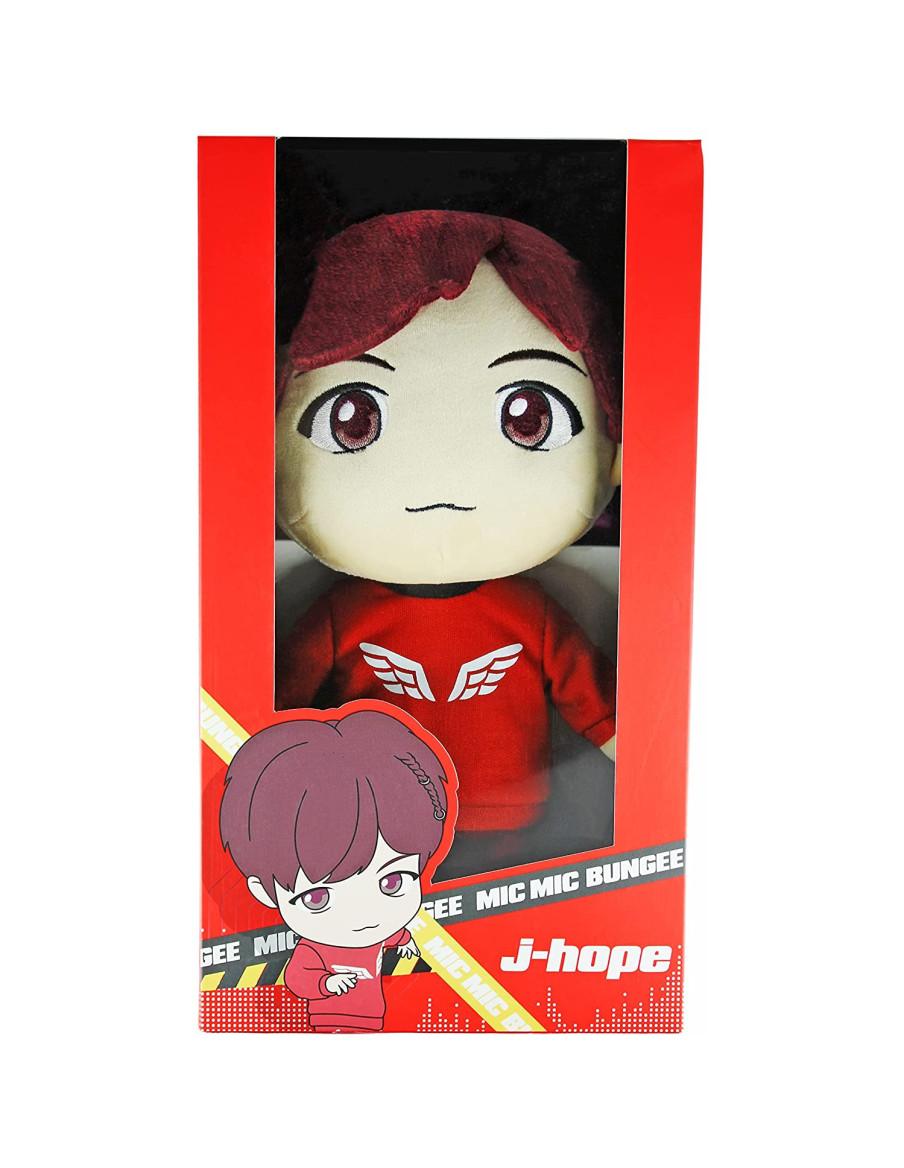 Peluche Tiny Tan J-Hope 29cm. BTS  - Peluche fabricado en fibra de poliéster. Medidas 14x29 cm.