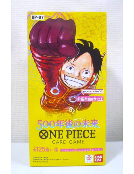 One Piece: OP07. 500 Years In The Future. Caja de Sobres (24). JAPONÉS