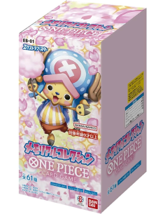 One Piece Memorial Collection EB01 Extra Booster: Caja de Sobres (24) Japonés  - One Piece Memorial Collection EB01 Extra Booste