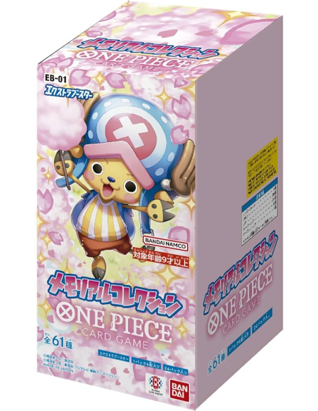 One Piece Memorial Collection EB01 Extra Booster: Caja de Sobres (24). JAPONÉS  - One Piece Memorial Collection EB01 Extra Boost