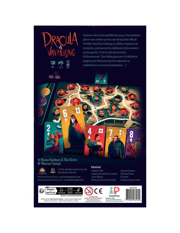 Dracula VS Van Helsing  - Dracula VS Van Helsing es un juego de mesa en el que, una vez más, Drácula ha llegado a Whitby, Inglat