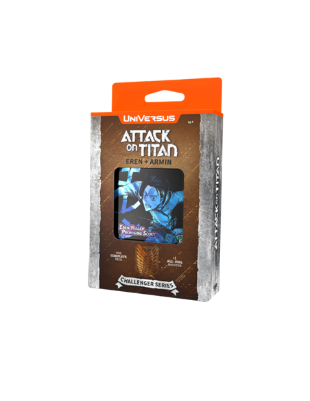 PREORDER Universus CCG: Attack on Titan - Battle for Humanity: Challenger Series Deck