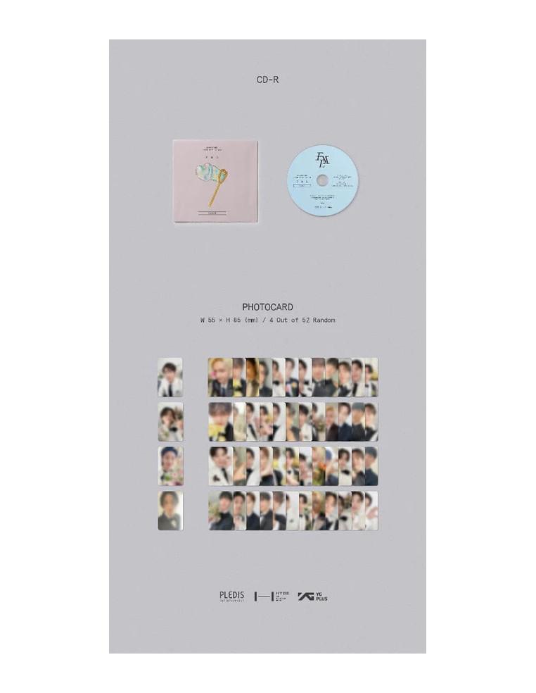 SEVENTEEN - FML (10th Mini Album) CARAT ver.  - SEVENTEEN - FML (10th Mini Album)CARAT Ver.Contenido - Carpeta de tapa dura + fo