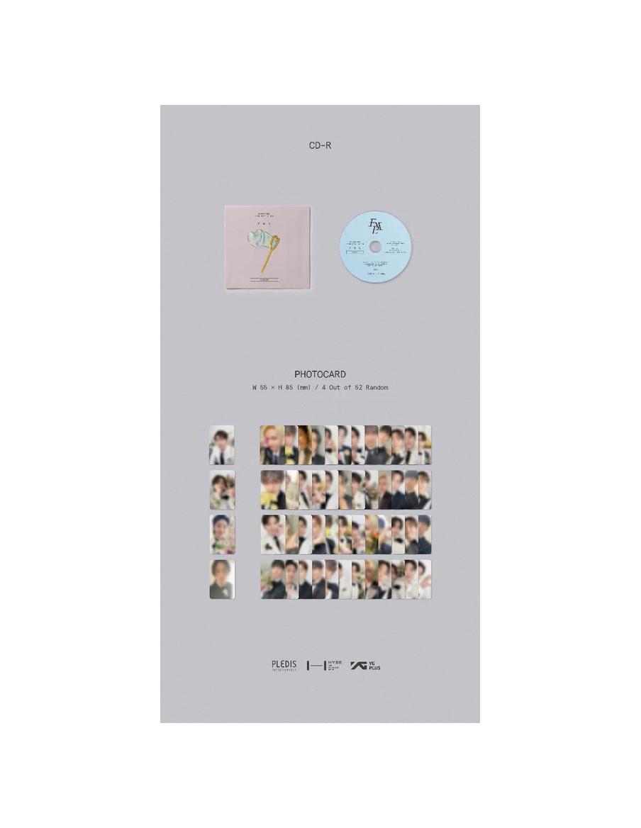 SEVENTEEN - FML (10th Mini Album) CARAT ver.  - SEVENTEEN - FML (10th Mini Album)CARAT Ver.Contenido - Carpeta de tapa dura + fo