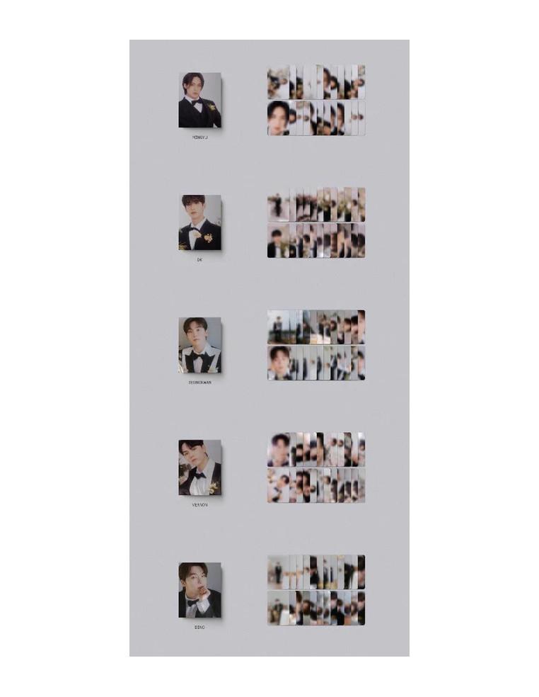 SEVENTEEN - FML (10th Mini Album) CARAT ver.  - SEVENTEEN - FML (10th Mini Album)CARAT Ver.Contenido - Carpeta de tapa dura + fo