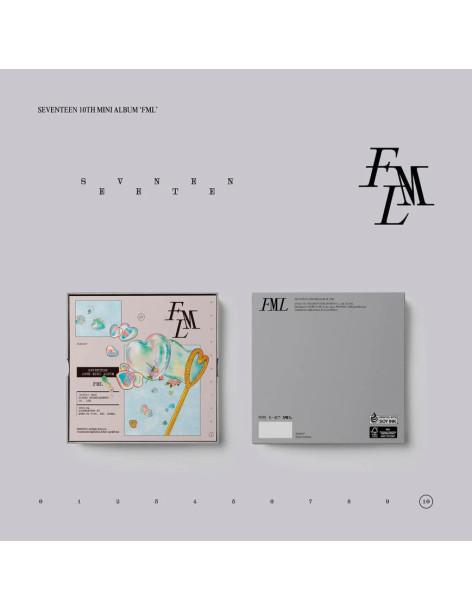 SEVENTEEN - FML (10th Mini Album) CARAT ver.  - SEVENTEEN - FML (10th Mini Album)CARAT Ver.Contenido - Carpeta de tapa dura + fo