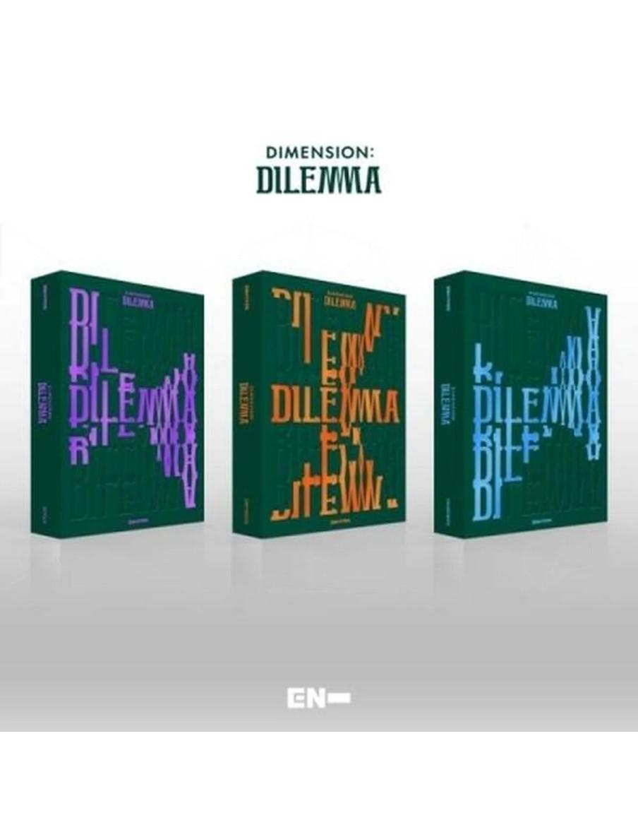 ENHYPEN - Dimension: Dilemma (1st Album)  - ENHYPEN - Orange Blood  (5th Mini Album)3 Versiones: Scylla - Morado, Odysseus - Nar