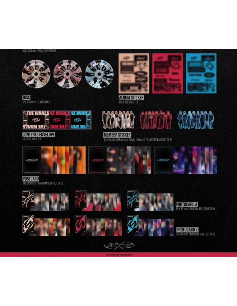 Ateez - The World Ep. FIN: Will  -   Ateez - The World Ep. FIN: WillOpciones disponibles: Diary (Rosa-Rojizo) ; Z (Azul) ; A (Ro