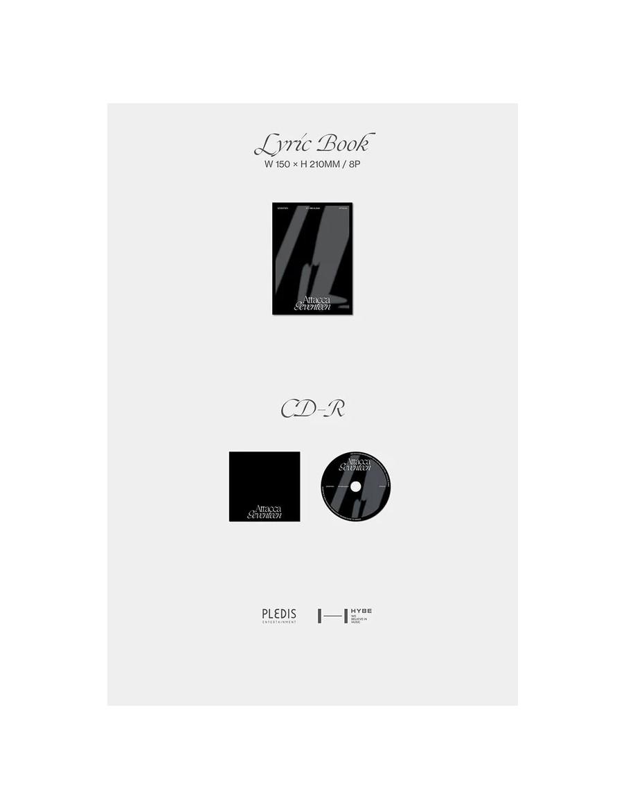SEVENTEEN - Attacca (9th Mini Album) CARAT ver.  - SEVENTEEN - Attacca (9th Mini Album) CARAT ver.Versiones: Mingyu, Woozi, Seun