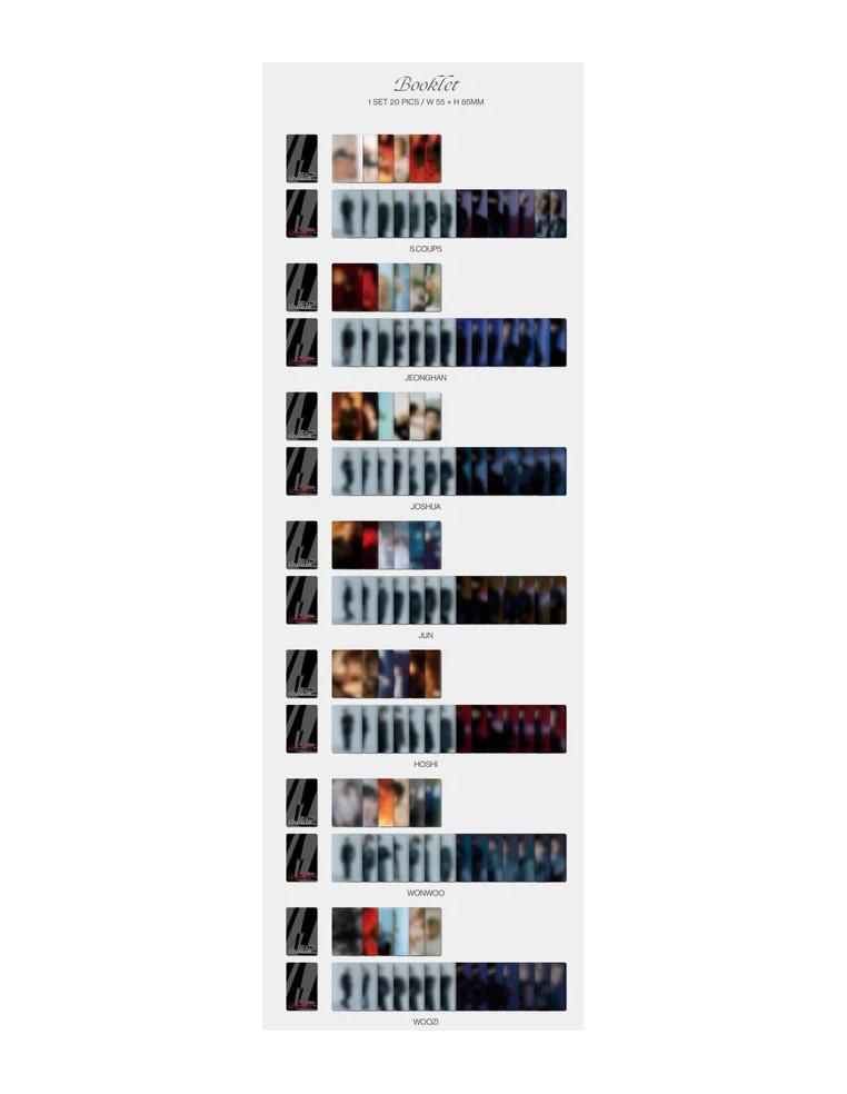 SEVENTEEN - Attacca (9th Mini Album) CARAT ver.  - SEVENTEEN - Attacca (9th Mini Album) CARAT ver.Versiones: Mingyu, Woozi, Seun