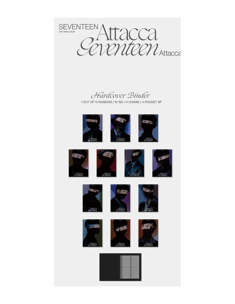 SEVENTEEN - Attacca (9th Mini Album) CARAT ver.  - SEVENTEEN - Attacca (9th Mini Album) CARAT ver.Versiones: Mingyu, Woozi, Seun