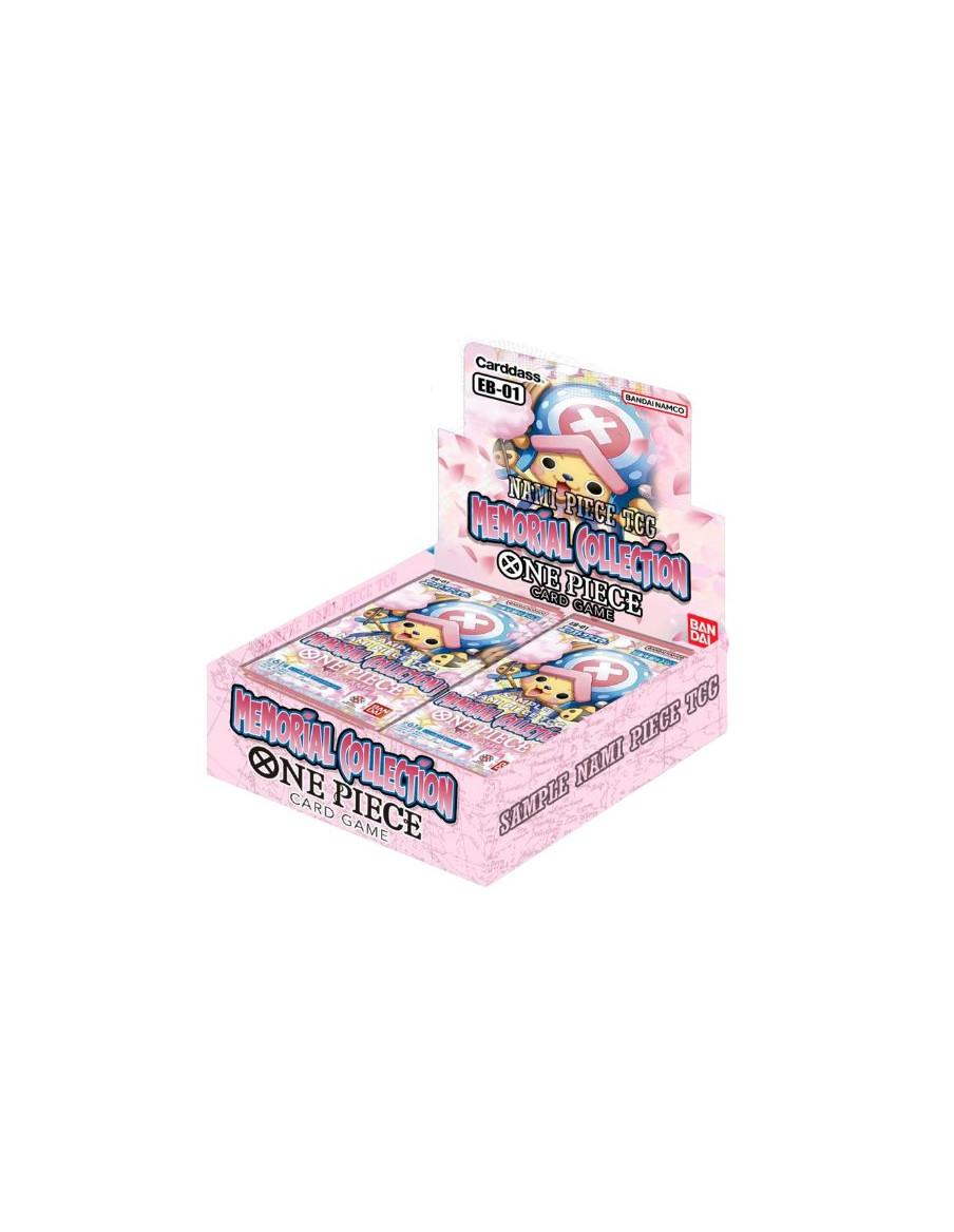 One Piece Memorial Collection EB01 Extra Booster: Caja de Sobres (24)  - -Additional booster products to create lasting buzz!-A 