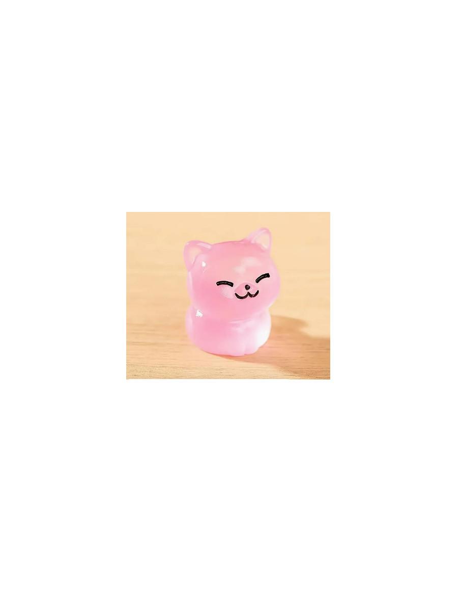 Figura gatito translúcido (1 unidad)  - 