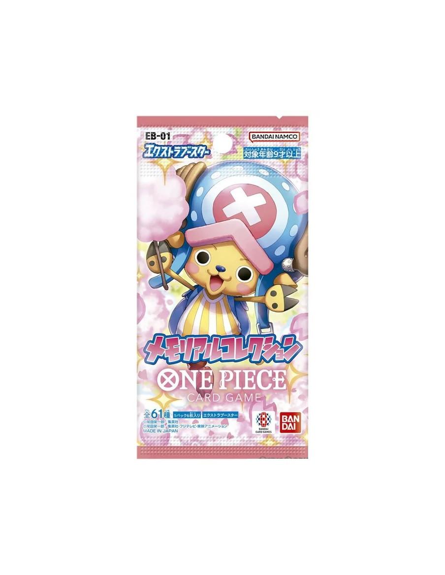 One Piece Memorial Collection EB01 Extra Booster: Sobre . JAPONÉS  -  One Piece Memorial Collection EB01 Extra Booster: Sobre . 