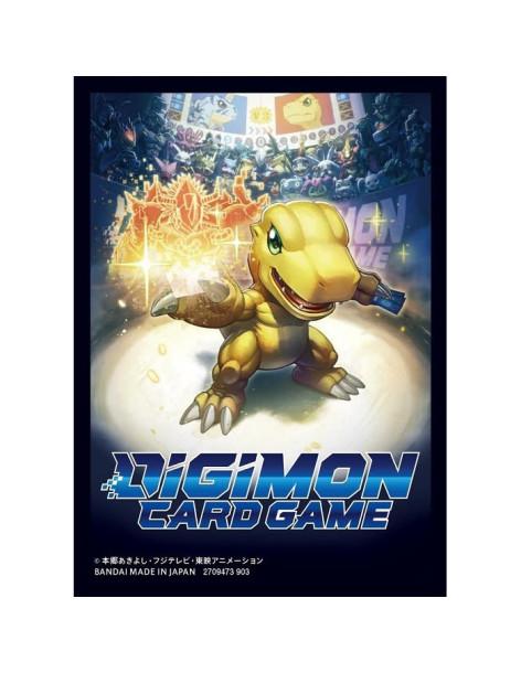 Fundas Digimon Agumon 3rd Anniversary Art Tamaño Standard (60)  - Fundas Digimon Agumon 3rd Anniversary Art  Tamaño Standard (60