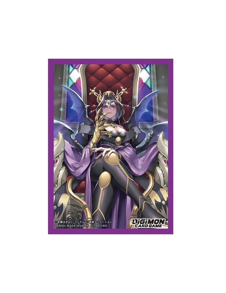 Sleeves Digimon Lilithmon 3rd Anniversary Art Standard size (60)  - Sleeves Digimon Lilithmon Size Standard (60)
