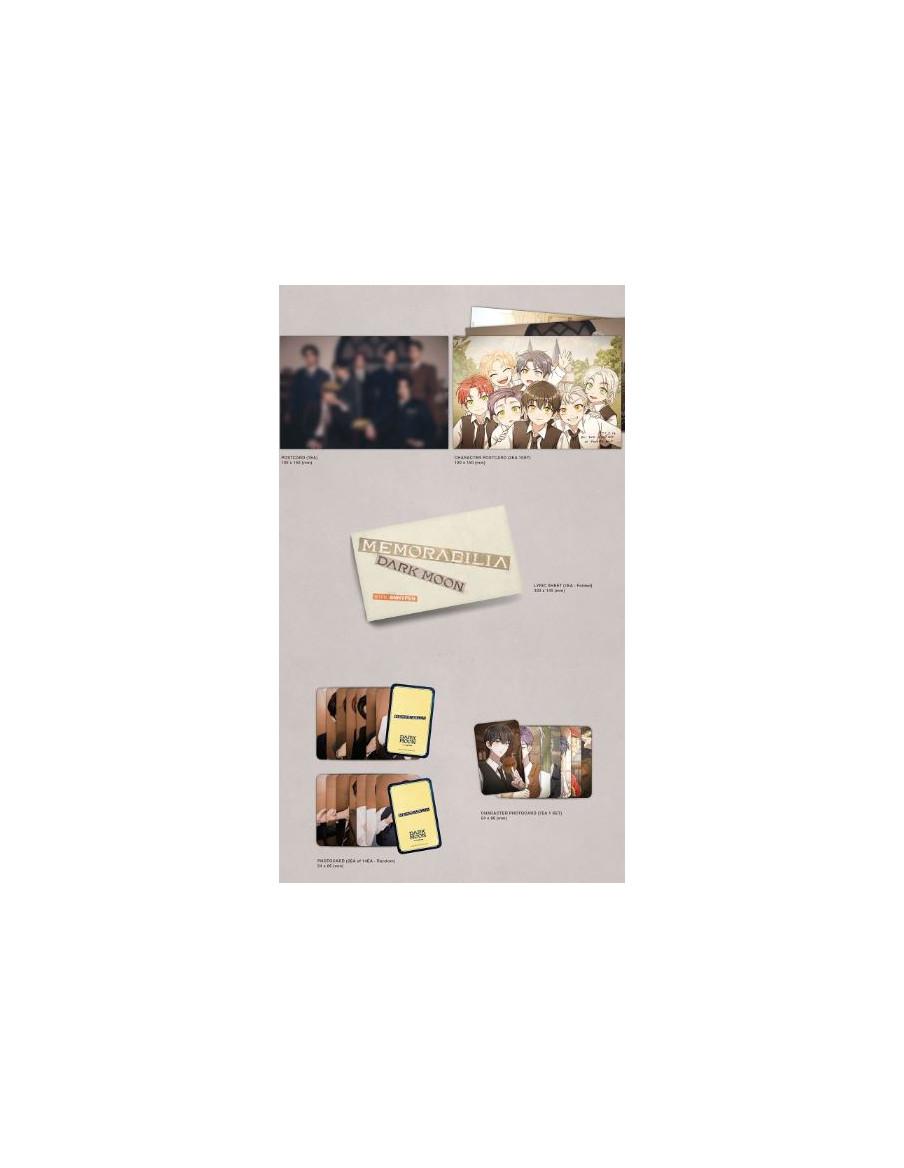 ENHYPEN - DARK MOON Special album - MEMORABILIA (Ver. Moon)  - ENHYPEN - DARK MOON Special album - MEMORABILIA  Versión Moon (ca