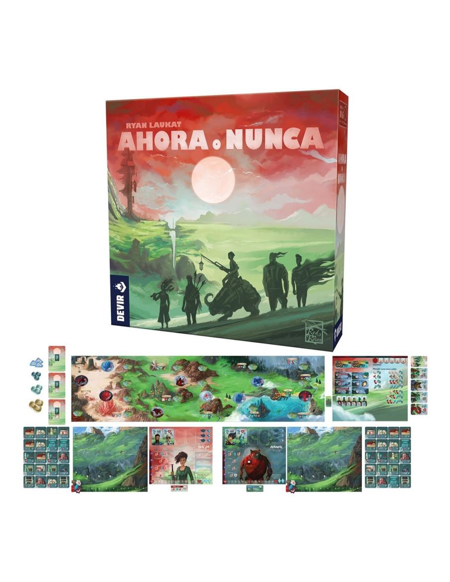 Ahora o Nunca. Juego de Mesa  - Ahora o Nunca es un juego de mesa en el que competiréis por reconstruir vuestra aldea ancestral 