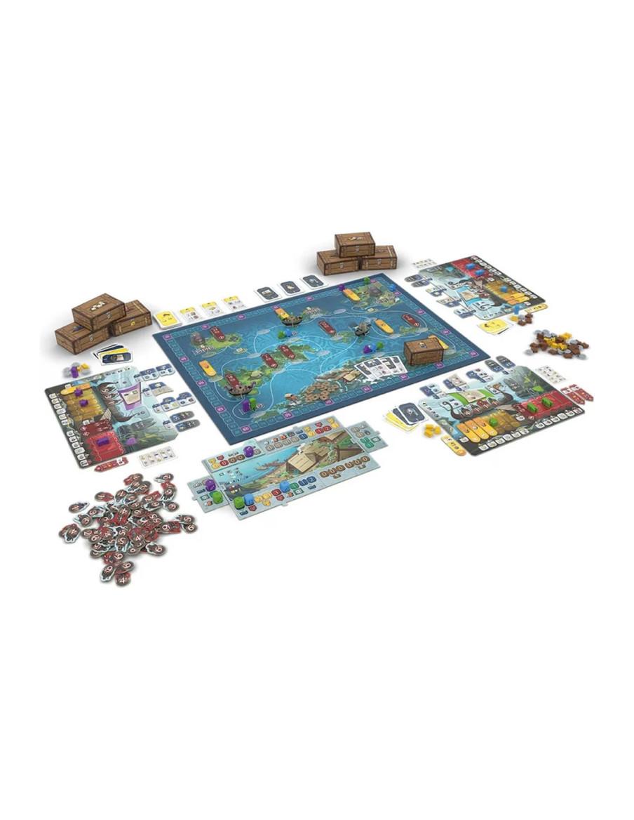 Karvi. Juego de Mesa  - Karvi es un juego de mesa en donde como Jarl, viajas por los mares del norte para alcanzar la gloria inm