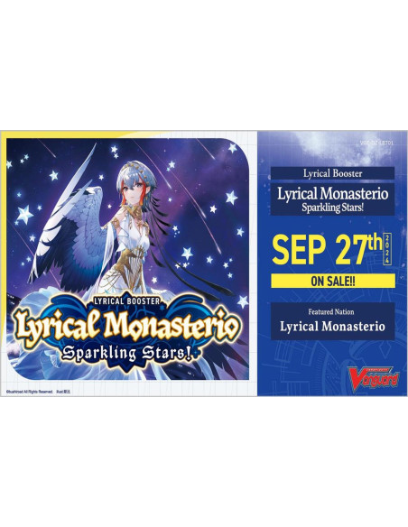PREORDER Lyrical Monasterio Sparkling Stars! DZLBT01: Booster Box (16)