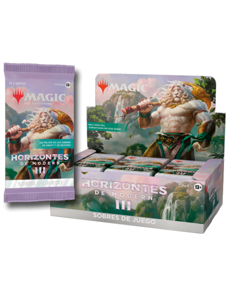 Horizontes de Modern 3: Caja de Sobres de Juego (36) Español  - 