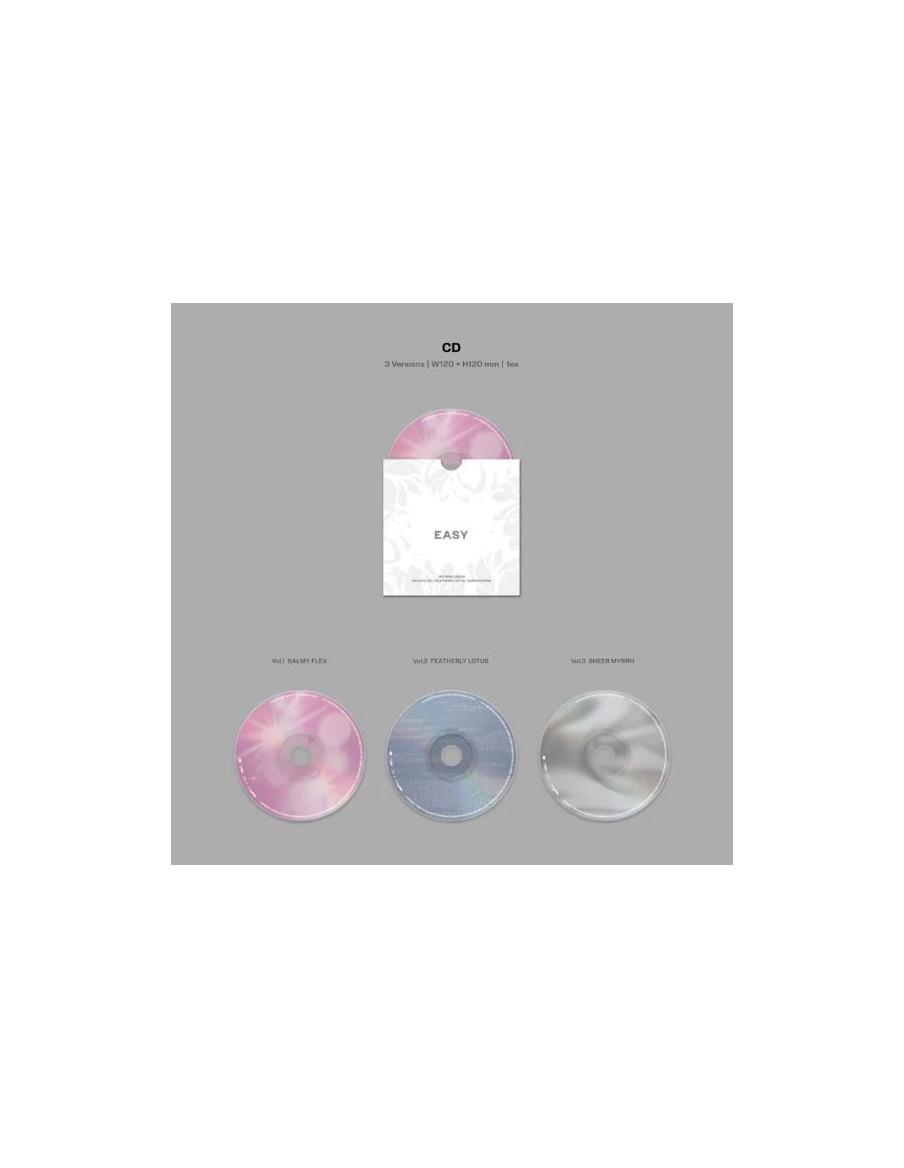 LE SSERAFIM - Easy (3er Mini Album)  - LE SSERAFIM - Easy (3er Mini Album) 3 Versiones: Vol.1 (rosa) / vol.2 (azul) / vol.3 (gri