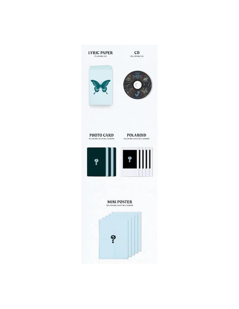 (G)I-DLE - I Feel (6th Mini Album)  - (G)I-DLE - I Feel (6th Mini Album) 3 versiones: Queen (naipe) / Butterfly (flor y mariposa