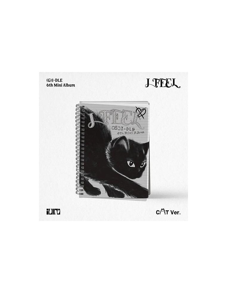 (G)I-DLE - I Feel (6th Mini Album)  - (G)I-DLE - I Feel (6th Mini Album) 3 versiones: Queen (naipe) / Butterfly (flor y mariposa