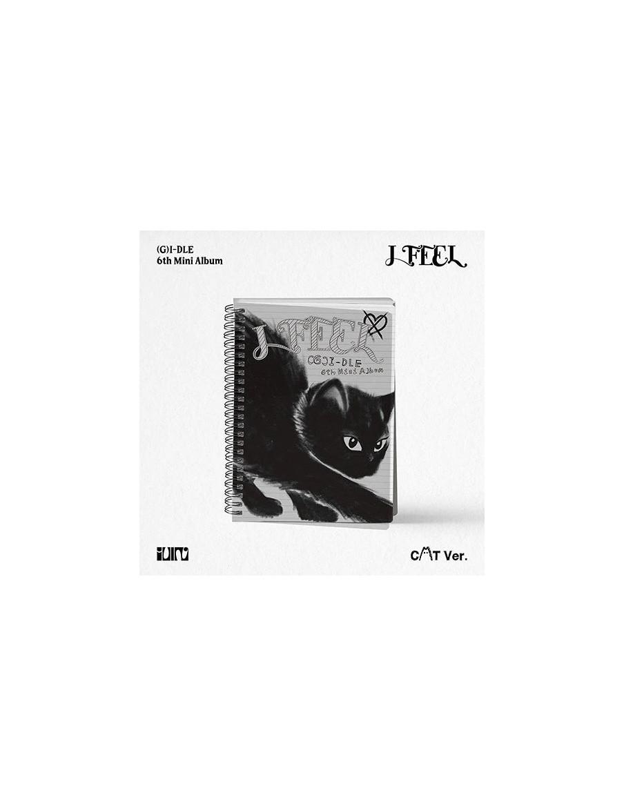(G)I-DLE - I Feel (6th Mini Album)  - (G)I-DLE - I Feel (6th Mini Album) 3 versiones: Queen (naipe) / Butterfly (flor y mariposa