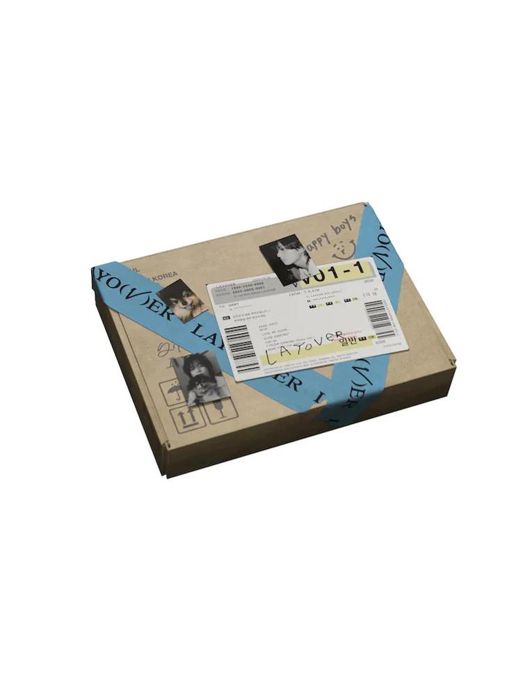 BTS - V - Layover (1st Solo Album)  - Libro fotográfico A (124 páginas)Fotolibro B de 20 páginasLibro de letras (12 páginas)2 Po