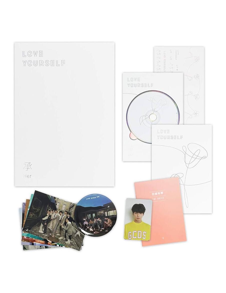 BTS - Love Yourself 'HER' (5th Mini Album)  - BTS - Love Yourself 'HER' (5th Mini Album)4 versiones: L, O, V, E