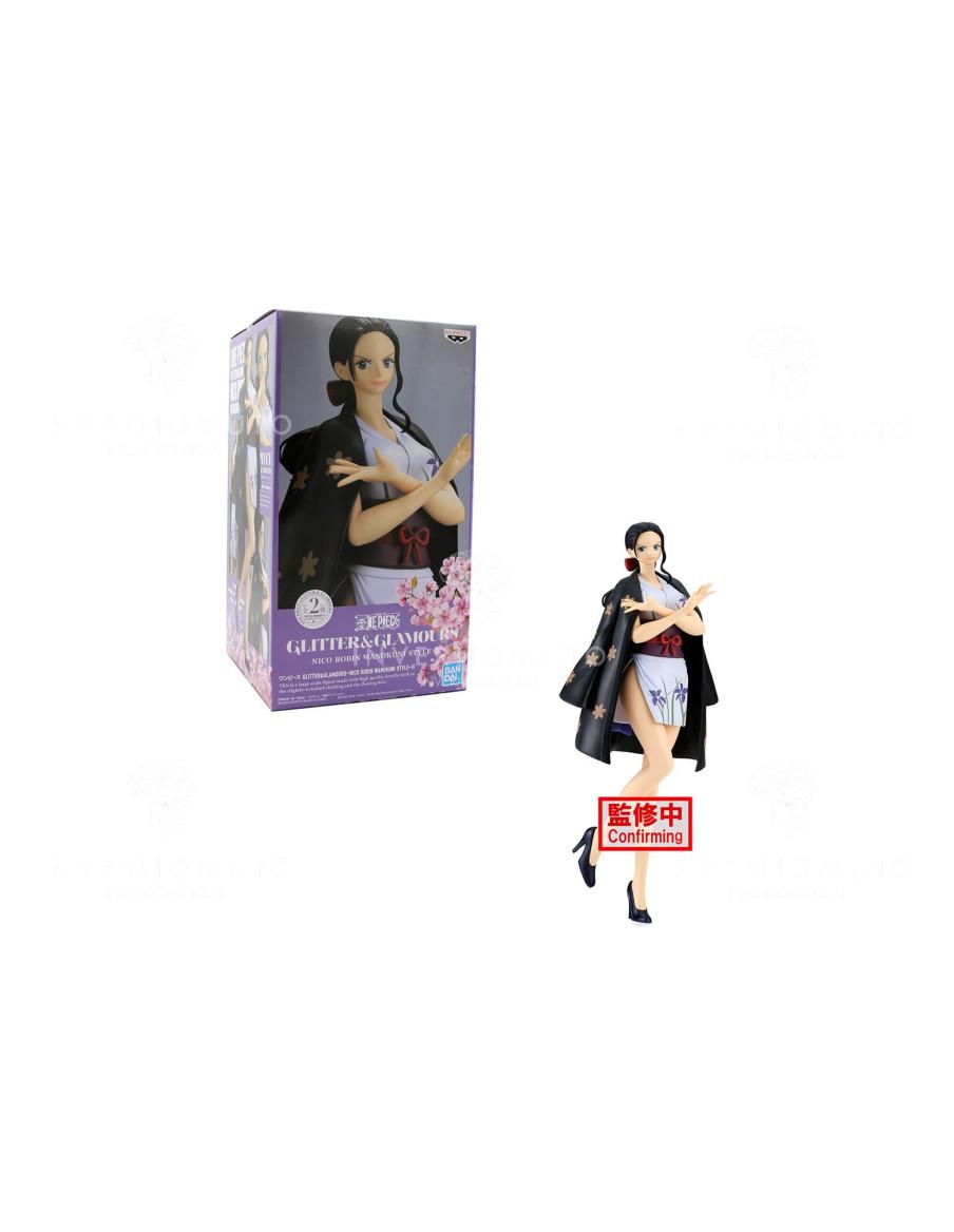 Figure Glitter & Glamours Nico Robin Wonokuni Style II (Ver. A). One Piece Banpresto  - 