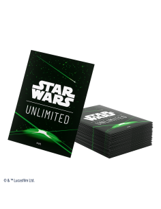 Star Wars: Unlimited - Art Sleeves: Back Green (60)  -  2