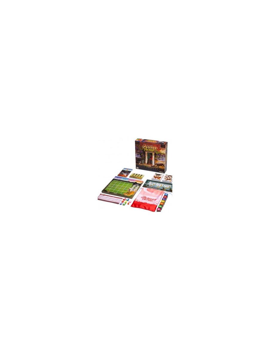 Forever Home. Juego de Mesa  - Ayuda a perros necesitados a encontrar su hogar para siempre en este juego de construcción con pa