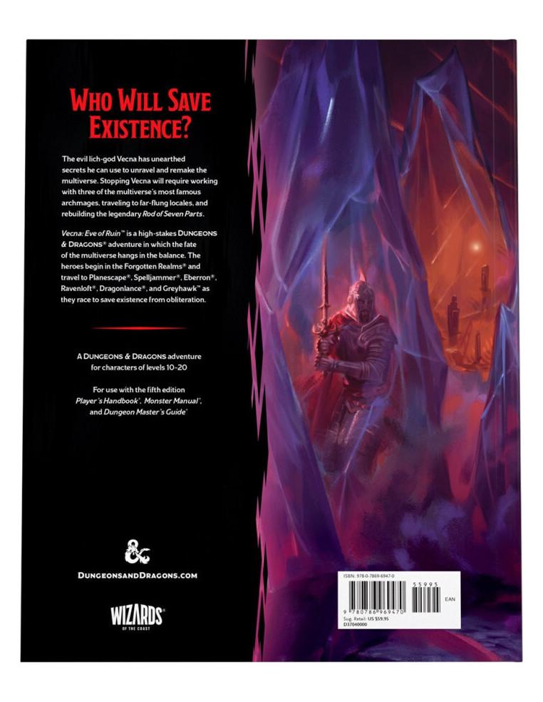Dungeons and Dragons. Vecna: Eve of Ruin (Regular Cover). English  - 