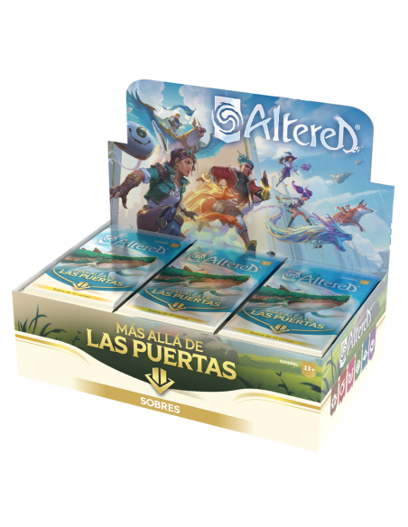 Altered Más allá de las Puertas: Caja de Sobres (36) Español  - Te damos la bienvenida a Altered. En este mundo reinventado por 