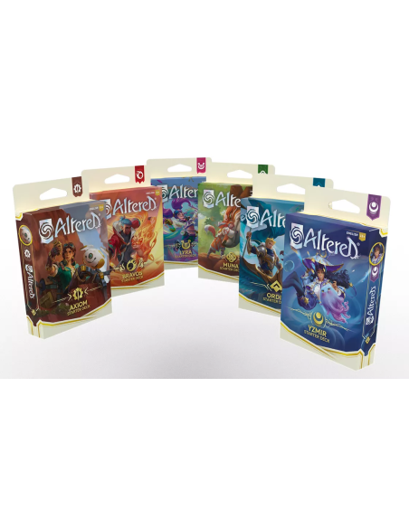 Altered Más allá de las Puertas: Pack Starter decks (6) Inglés  -  Te damos la bienvenida a Altered. En este mundo reinventado p